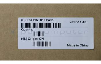 Lenovo 01EP495 NB_KYB KB Darfon Swiss