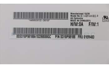 Lenovo 01ER483 DISPLAY AUO 14.0,FHD,IPS,AG,On-Cell