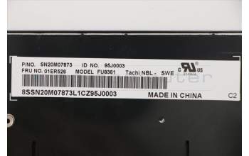 Lenovo 01ER526 NB_KYB Tachi NBL KBD,SE,LTN