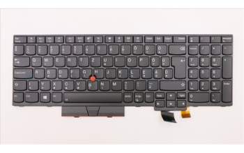 Lenovo 01ER556 Tachi Tastatur mit Hintergrundbeleuchtung, HU, CHERRY