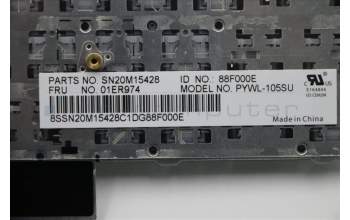 Lenovo 01ER974 NB_KYB Payton2Walter2 NBL KBD,RU,CHY