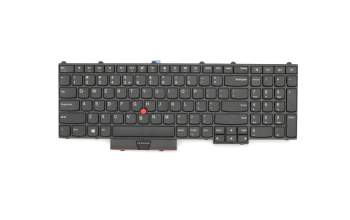01ER981 original Lenovo keyboard US (english) black/black matte with mouse-stick