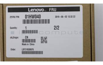 Lenovo CAMERA Camera,RGB/IR,Front,2MIC,ZIF,Chy for Lenovo ThinkPad L480 (20LS/20LT)