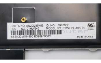 Lenovo 01HW240 NB_KYB Payton2Walter2 BL KBD,NRD,CHY