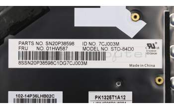 Lenovo 01HW587 NB_KYB Storm3,CHY,KB-BL,BK,DE