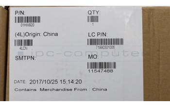 Lenovo 01HW920 HEATSINK FRU UMA thermal modul