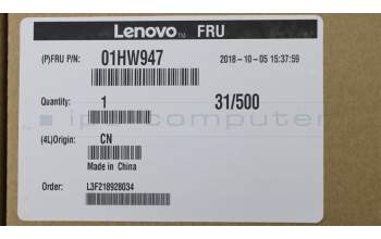 Lenovo BEZEL FRU LCD bezel ASM for camera for Lenovo ThinkPad X270 (20HN/20HM)