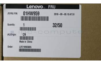 Lenovo 01HW959 MECH_ASM KBD bezel ASM with FP