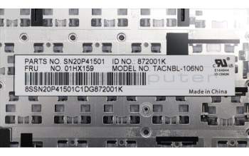 Lenovo 01HX159 NB_KYB TACHI2 CHY NBL-KB NO