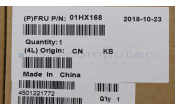 Lenovo 01HX168 NB_KYB TACHI2 CHY NBL-KB USE