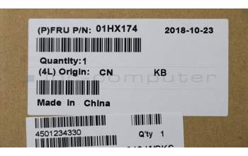 Lenovo 01HX174 NB_KYB TACHI2 CHY NBL-KB IN