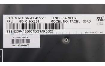 Lenovo 01HX224 NB_KYB TACHI2 CHY BL-KB ARA