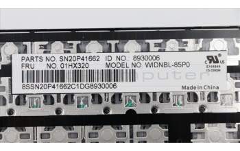 Lenovo 01HX320 NB_KYB Windu2 CHY NBL-KB PT