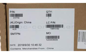 Lenovo 01HY743 Sub Card USB 3.0,Right,Vp