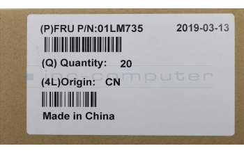 Lenovo 01LM735 CARDPOP A340 ICB Power Button Board M