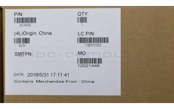 Lenovo 01LW124 HEATSINK E480INTEL DIS THM ASSY TOSHIBA