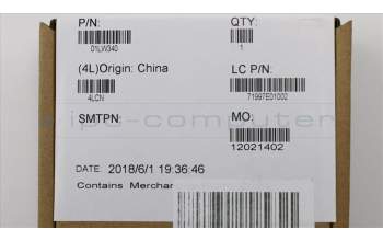 Lenovo 01LW340 CABLE FRU SSD M.2 Cable