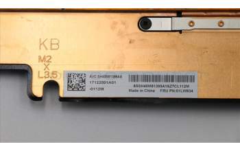 Lenovo 01LW934 HEATSINK Leia KBL-Y thermal module-AVC