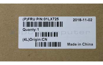 Lenovo 01LX725 Interne Tastatur, Schwedisch/Finnisch, Nicht beleuchtet