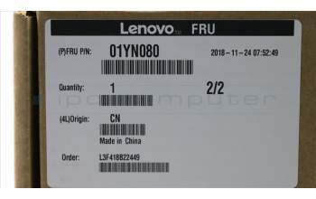 Lenovo 01YN080 MECH_ASM Case,LCD,Bezel,Sheet,RGB,HD