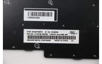 Lenovo 01YN726 NB_KYB FRU COMO NM,LTN,KB,SV,CH