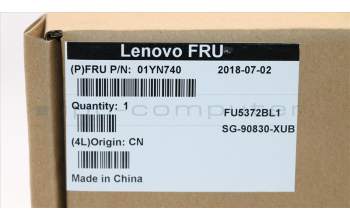 Lenovo 01YN740 NB_KYB FRU COMO NM,LTN,KB-BL,SV,US