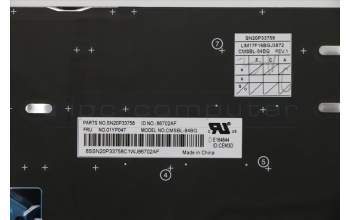 Lenovo 01YP047 NB_KYB FRU COMO SK,CHY,KB-BL,BK,BG