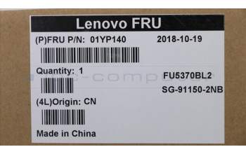 Lenovo 01YP140 NB_KYB FRU COMO SK,LTN,KB-BL,BK,NO