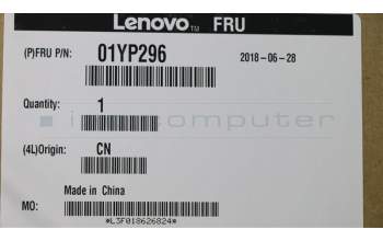 Lenovo 01YP296 FRU COMO FL, CHERRY, Tastatur mit Hintergrundbeleuchtung, BK, IS