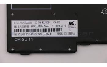 Lenovo 01YP491 NB_KYB FRU COMO FL,SRX,KB,BK,FR