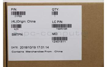 Lenovo 01YP508 NB_KYB FRU COMO FL,SRX,KB,BK,GB