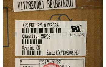 Lenovo 01YP526 NB_KYB FRU COMO FL,SRX,KB-BL,BK,BE