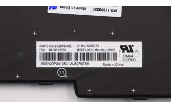 Lenovo 01YP570 NB_KYB FRU COMO NM,CHY,KB,BK,ES