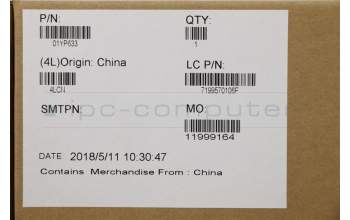 Lenovo 01YP633 NB_KYB FRU COMO NM,CHY,KB-BL,BK,TH
