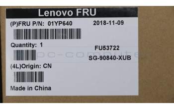 Lenovo NB_KYB FRU COMO NM,LTN,KB,BK,US for Lenovo ThinkPad L580 (20LW/20LX)