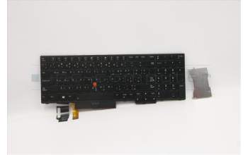 Lenovo 01YP685 Interne Tastatur, Arabisch, Hintergrundbeleuchtung, Schwarz, mit Ziffernblock