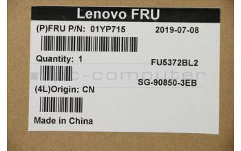 Lenovo 01YP715 NB_KYB FRU COMO NM,LTN,KB-BL,BK,IN