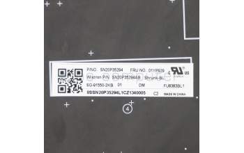 Lenovo 01YP929 NB_KYB FRU COMO SK,LTN,KB-BL,SV,DK