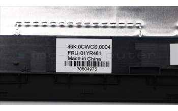 Lenovo COVER UHD Rear Cover w/spacer ASM for Lenovo ThinkPad T580 (20L9/20LA)