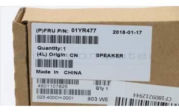 Lenovo 01YR477 SPEAKERINT Speaker,TC-2