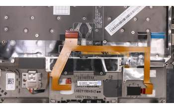Lenovo 01YR648 MECH_ASM GRP_KBD_Bzl_FR,FPR_NFC,BK,SUN