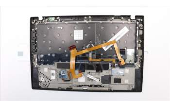 Lenovo 01YR653 MECH_ASM GRP_KBD_Bzl_HU,FPR_NFC,BK,SUN