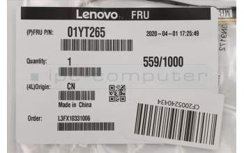 Lenovo CABLE CABLE,LCD,FHD TS,Xintaili for Lenovo ThinkPad T480s (20L7/20L8)