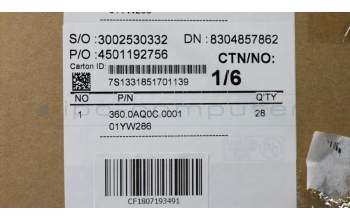 Lenovo 01YW286 MECH_ASM ASSY_BRKT_MB_M820