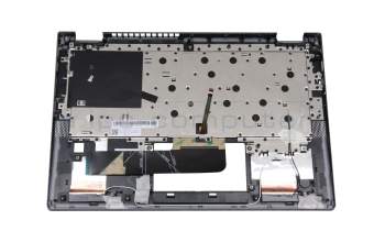 025.901N0.0001 original Wistron keyboard incl. topcase DE (german) dark grey/grey with backlight