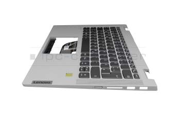 025.901N0.0001 original Wistron keyboard incl. topcase DE (german) dark grey/grey with backlight