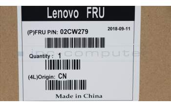 Lenovo 02CW279 BEZEL 704BT,F-Bezel Assy,HH