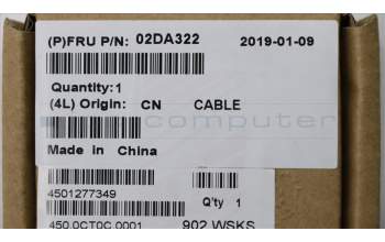 Lenovo CABLE FRU Think light cable for Lenovo ThinkPad Yoga L380 (20M7/20M8)