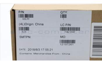 Lenovo 02DL761 MECH_ASM Windu2 AMD FRU GEO label KIT