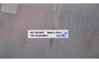 Lenovo 02DM047 COVER D COVER SUB ASSY TEXTURE